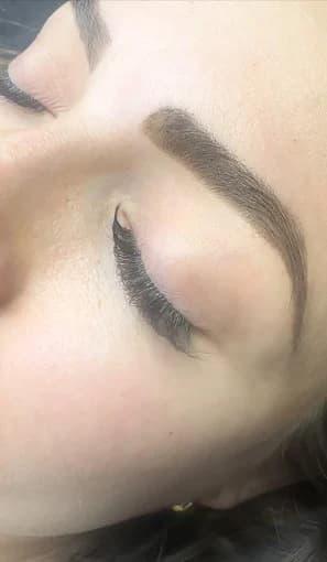 Brow and lash work