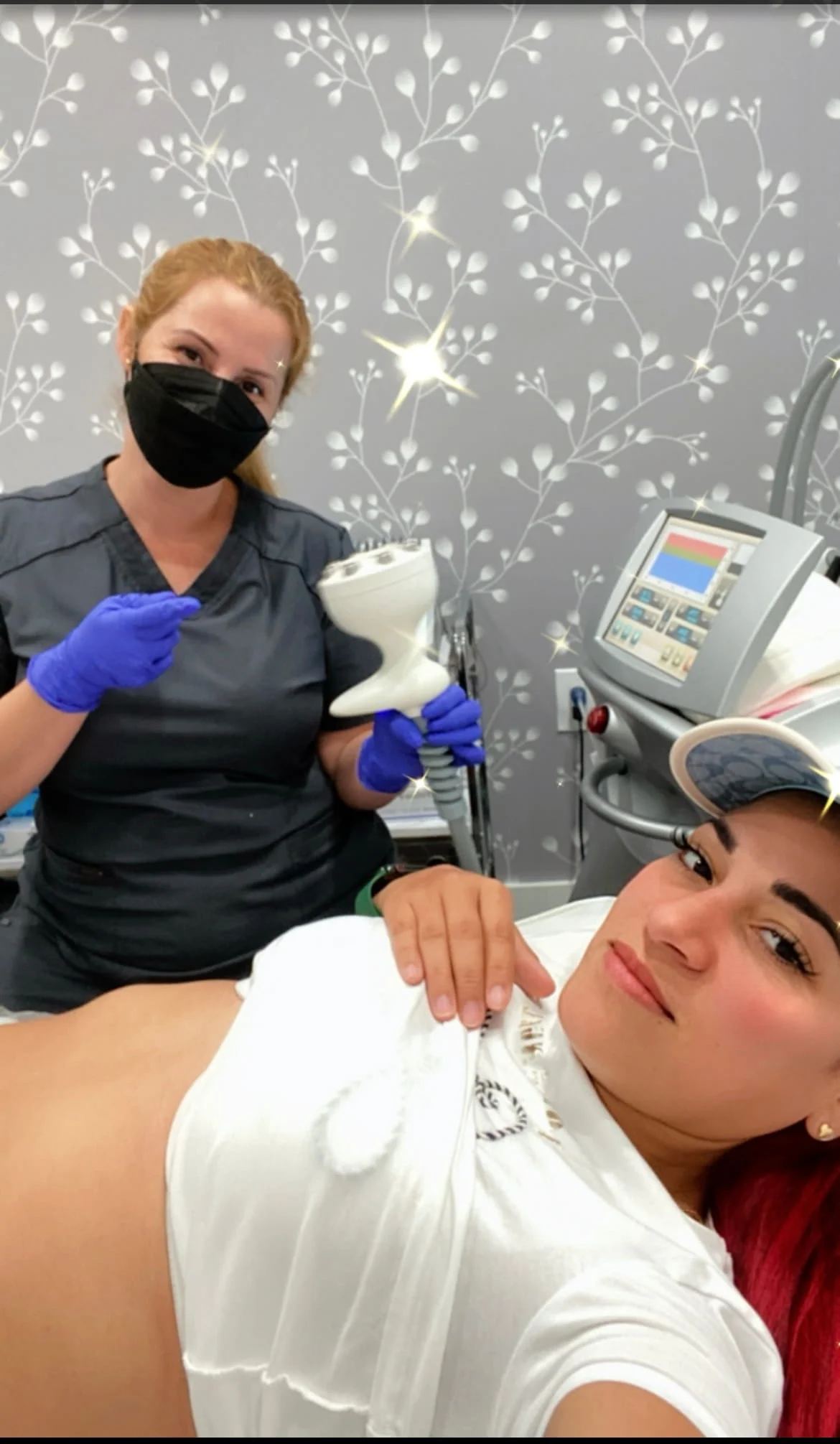 Cool sculpting session