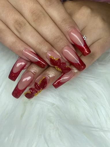 Red nails